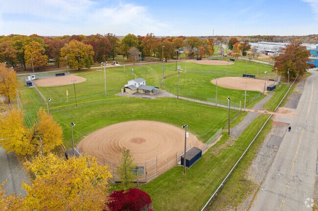 Waddell Park is a great place for little league baseball games Niles neighborhood.