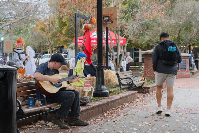 Central Core buzzes year-round with live music, local events, and vibrant energy.