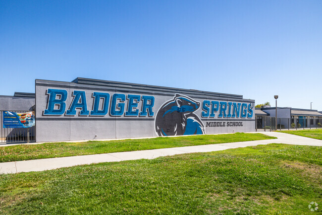 Badger Springs Middle School in Moreno Valley provides a positive environment for students.