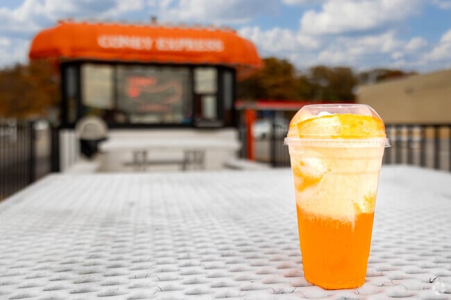 Coney Express is famous for their frozen drinks in Fairfield Terrace/Belmont.