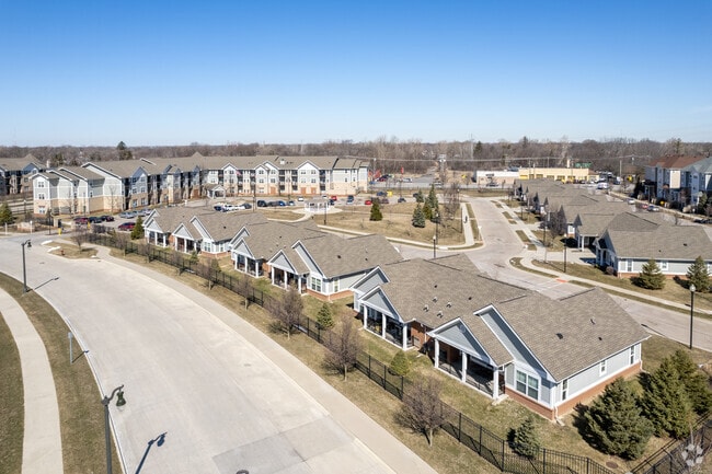 Gardenview Estates includes a senior housing complex.