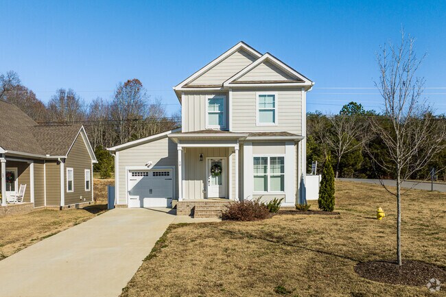 White Bluff has both newer and older homes alike.