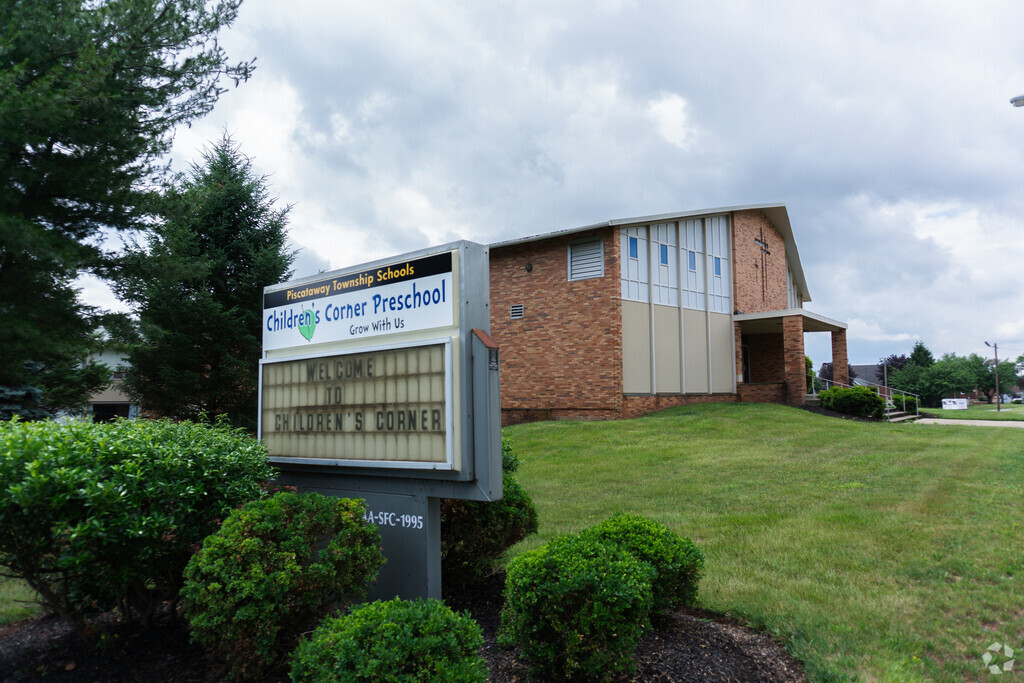 St. Frances Cabrini School sign and entrance in Piscataway.