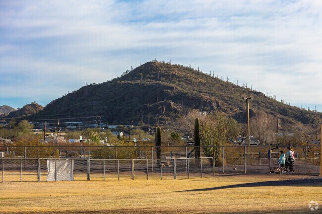 Lawrence Park in Valencia West has two large baseball fields, a playground and a walking path.