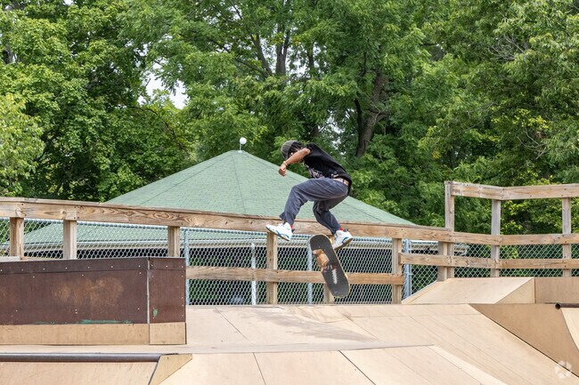 John F. Kennedy Park in Reynoldsburg offers a skate park for visitors.