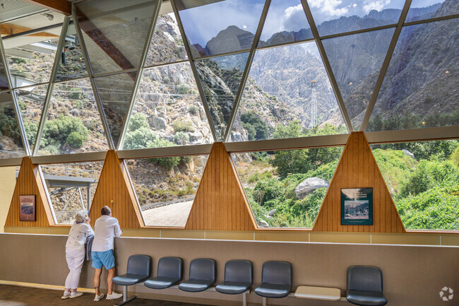 Check out the stunning views of Mt. San Jacinto seen at the Aerial Tramway near Mountain Gate.