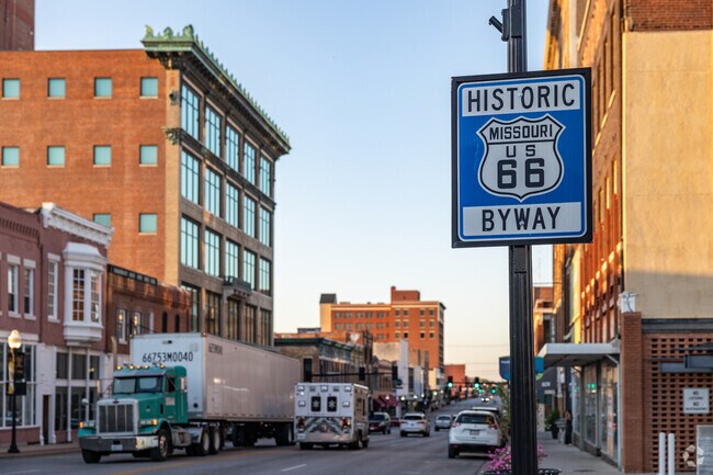 Historic Route 66 runs through the Byers and Murphy neighborhood.