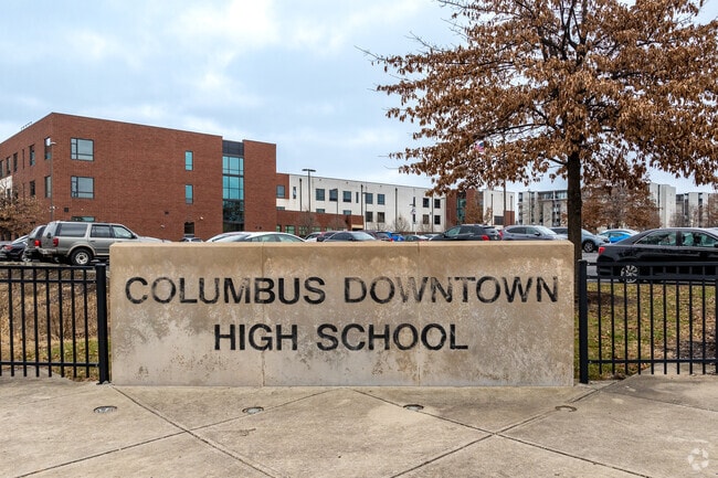 Columbus Downtown High School is located in Uptown District, Columbus Ohio.