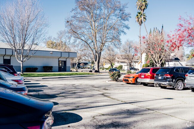 The parking lot of Martin Murphy Middle School in San Jose, California.