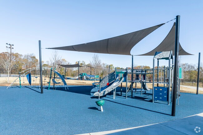 Sanctified Hill has playground and athletic areas for Gray Court residents to enjoy.
