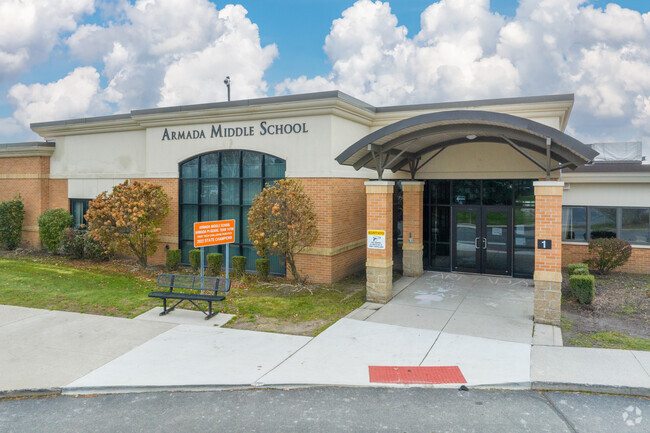 Armada Middle School in Armada.