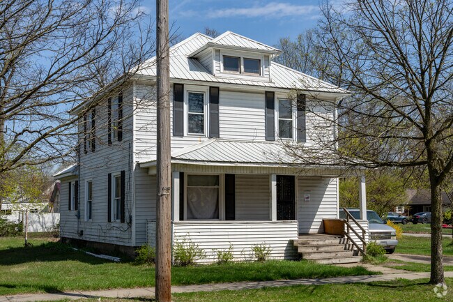 Large American Four Square style homes in Indiana offer plenty of room for growing families.