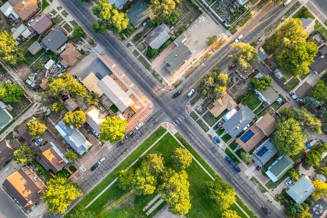 Homes in Heritage were built from the early to mid-20th century along straight streets.