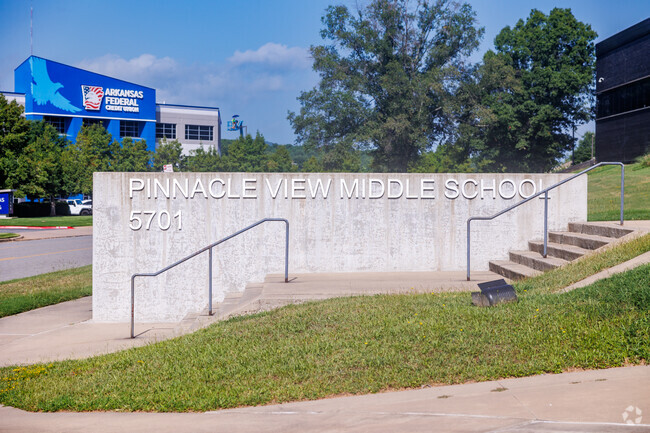 Pinnacle View Middle School students go on to attend Little Rock Central High School.