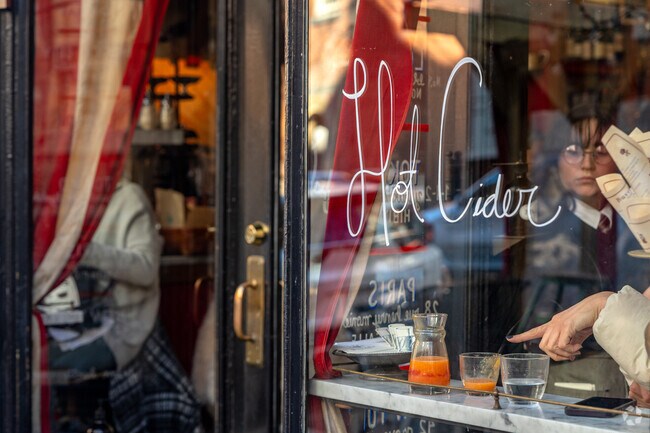 West Village has plenty of cafes and bars to entertain residents.