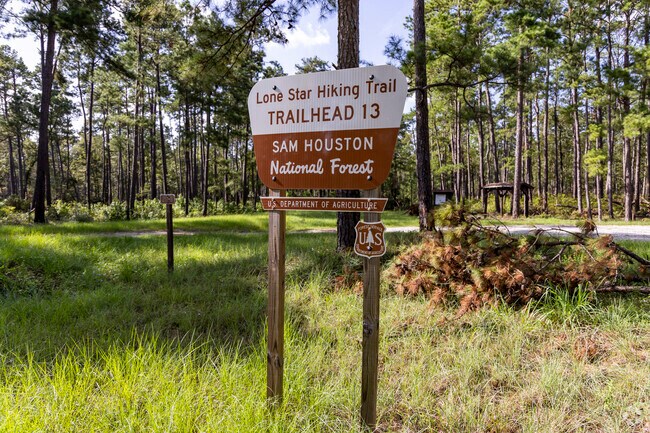Cleveland residents can take a hike along the Lone Star Hiking Trail, the longest in Texas.