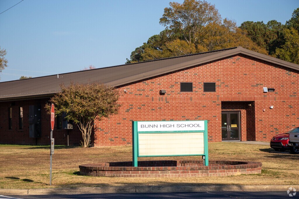 Bunn High School serves students in the Youngsville community.