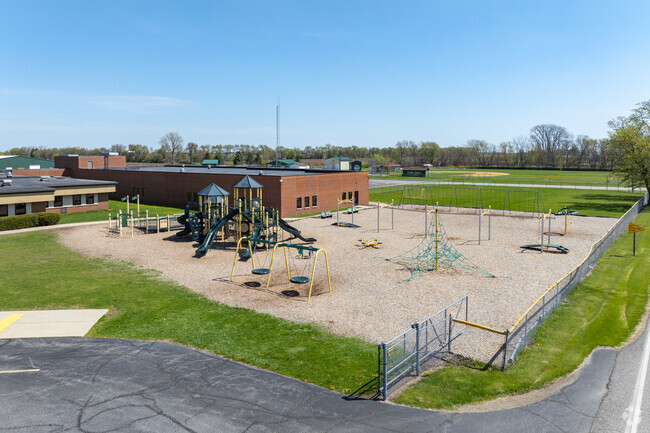 Morgan Township Elementary School playground.
