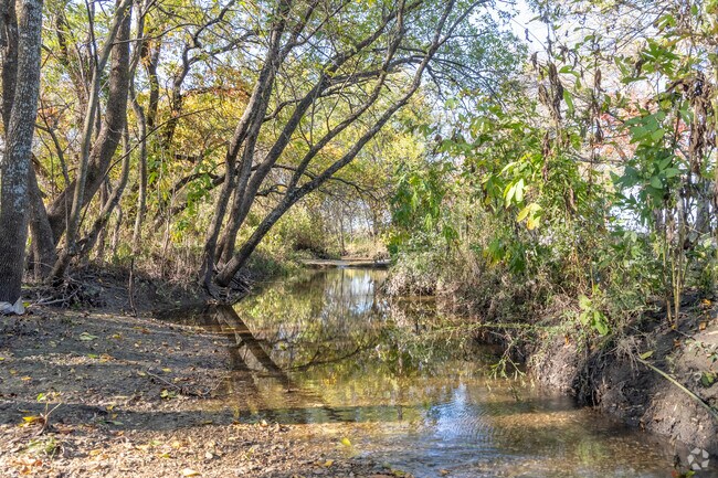 Maxwell Creek runs through City Park & Preserve in Parker, a relaxing area to enjoy the sounds of nature.
