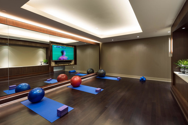 Complimentary yoga classes available in our yoga studio