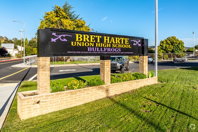 Bret Harte Union High School is a highly rated school in Angels Camp.