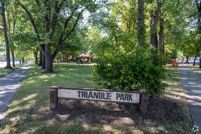 Triangle Park is a wonderful park in Ashland.
