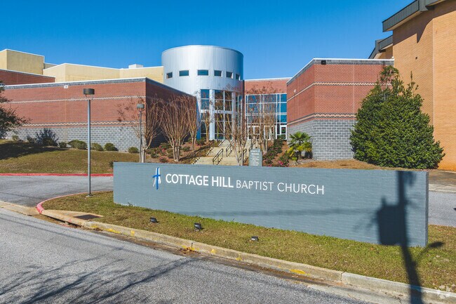 Cottage Hill Christian Academy-main entrance sign