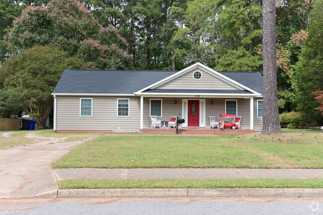 Large front porches are a common feature on homes in Boulevard.