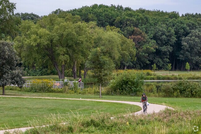 Lake View Hill is close to Warner Park, which has become a popular biking spot.