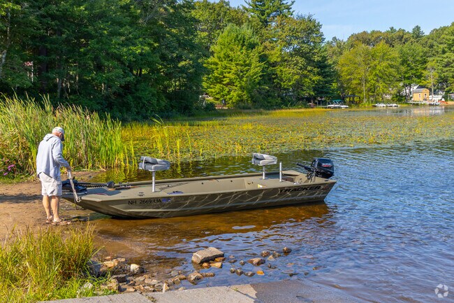 Kingston Pond is one of several ponds available for residents to launch their kayak or boat.