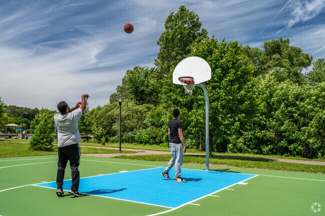Theodore Wirth Regional Park is a great spot to shoot some hoops.