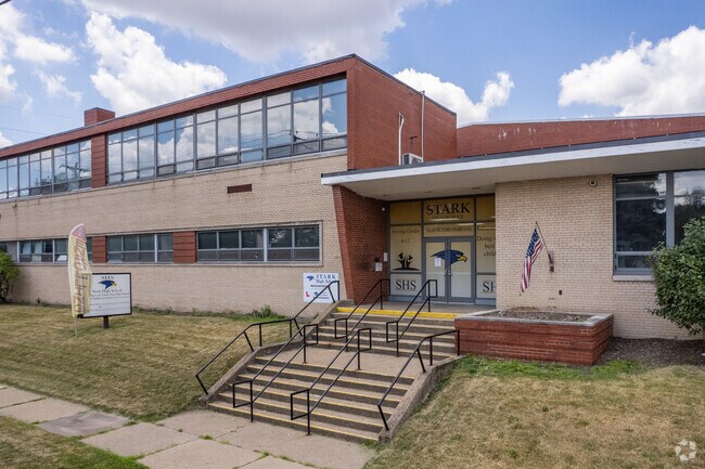 Stark High is a charter school that Whittier Park students can apply to attend.