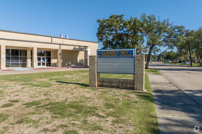 Elizabet Ney Elementary School is a public school serving grades K-5 in Lake Jackson.