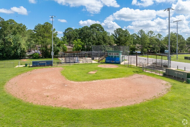 Mathews Park is a great place for a weekend youth baseball game near Airmont.
