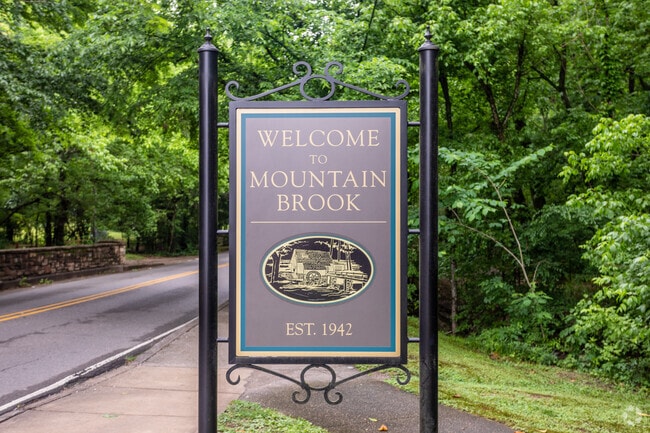 Enjoy a stroll through the charming community of Mountain Brook.