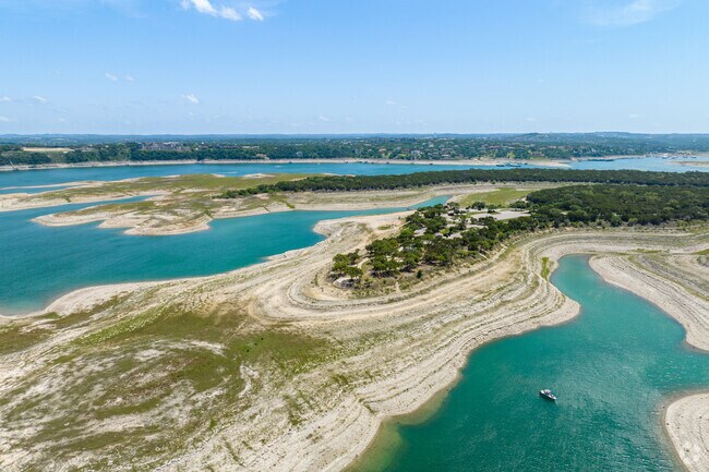 Arkansas Bend Park in Lago Vista features campsites with electrical hookups.