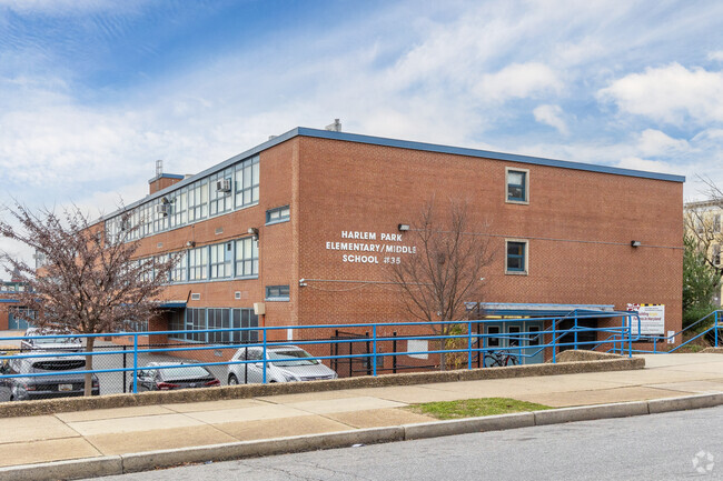 Harlem Park Elementary School severs students from Pre-K through the 8th grade.