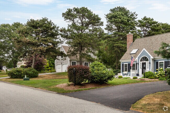 Classic Cape Cod styles area all on display on the streets of Seabrook.