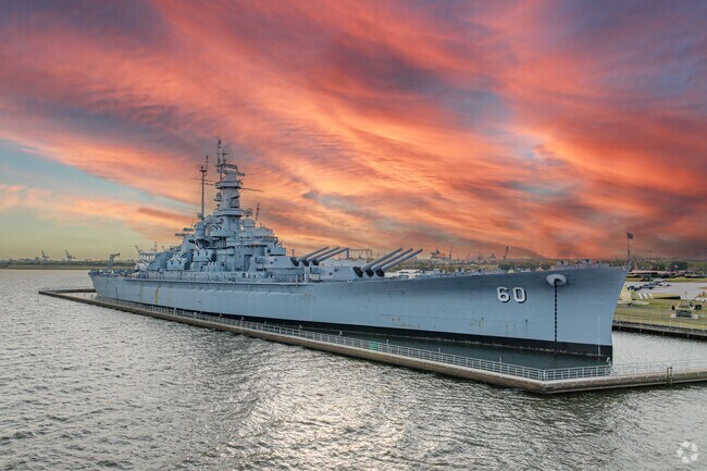 The USS Alabama is a retired battleship from the 1940s.