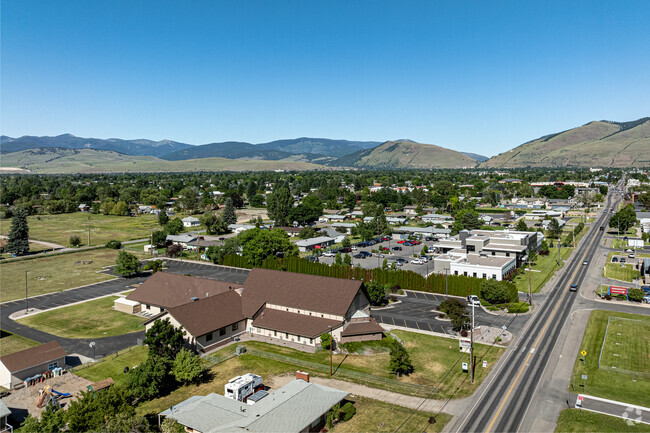 Just off the main road is the campus of First Lutheran Classical School in Missoula.
