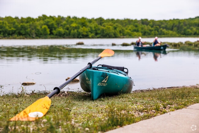 Visitors to Lake Springfield Park can rent kayaks and canoes at the Boathouse.