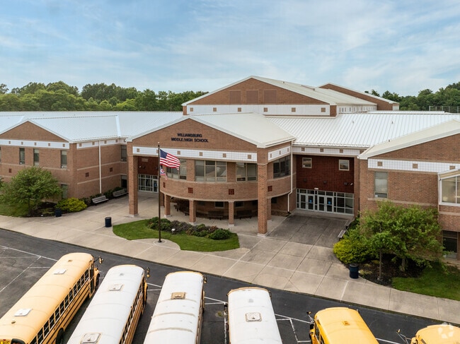 Williamsburg High School is the top choice for area families to send their student.