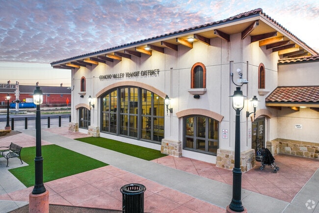 Grape Creek is serviced by the rural routes of the Concho Valley Transit system.