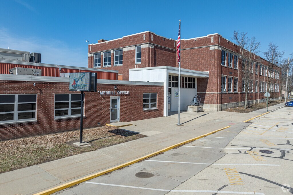 Merrill Elementary School, located within Rock Falls, challenges and encourages children to learn.