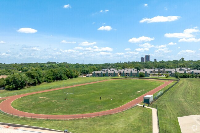 Strickland Middle School has a variety of extracurricular activities such as band and football.