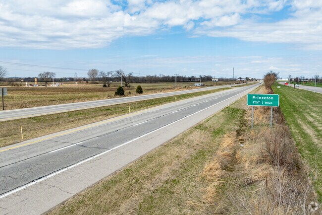 Drivers can take Highway 41 south to Evansville or 54 east to Louisville, Kentucky.