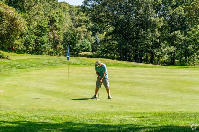 Practice your golf skills at the public Mountain View Golf Course near Mahanoy
