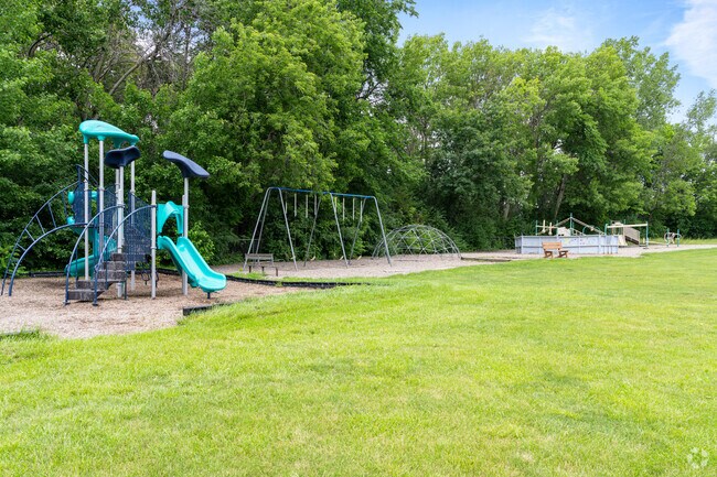St Paul's Lutheran has a playground.