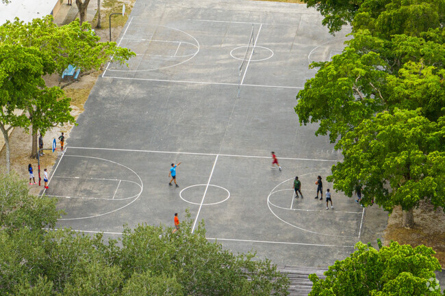 Sunshine Elementary Charter School Sports Court.