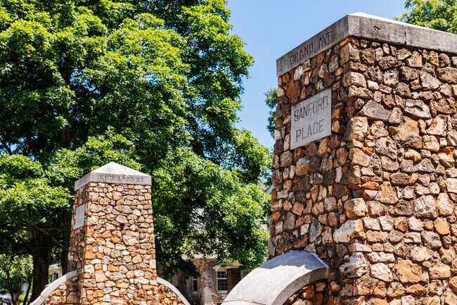 Old stone pillars help give residents some insight into the history of Bingham.
